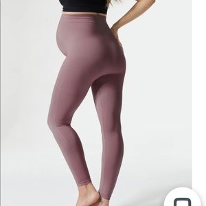 Blanqi Maternity leggings Large Soft Fawn.